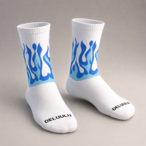 Unisex socks 'AQUA BLAZE'